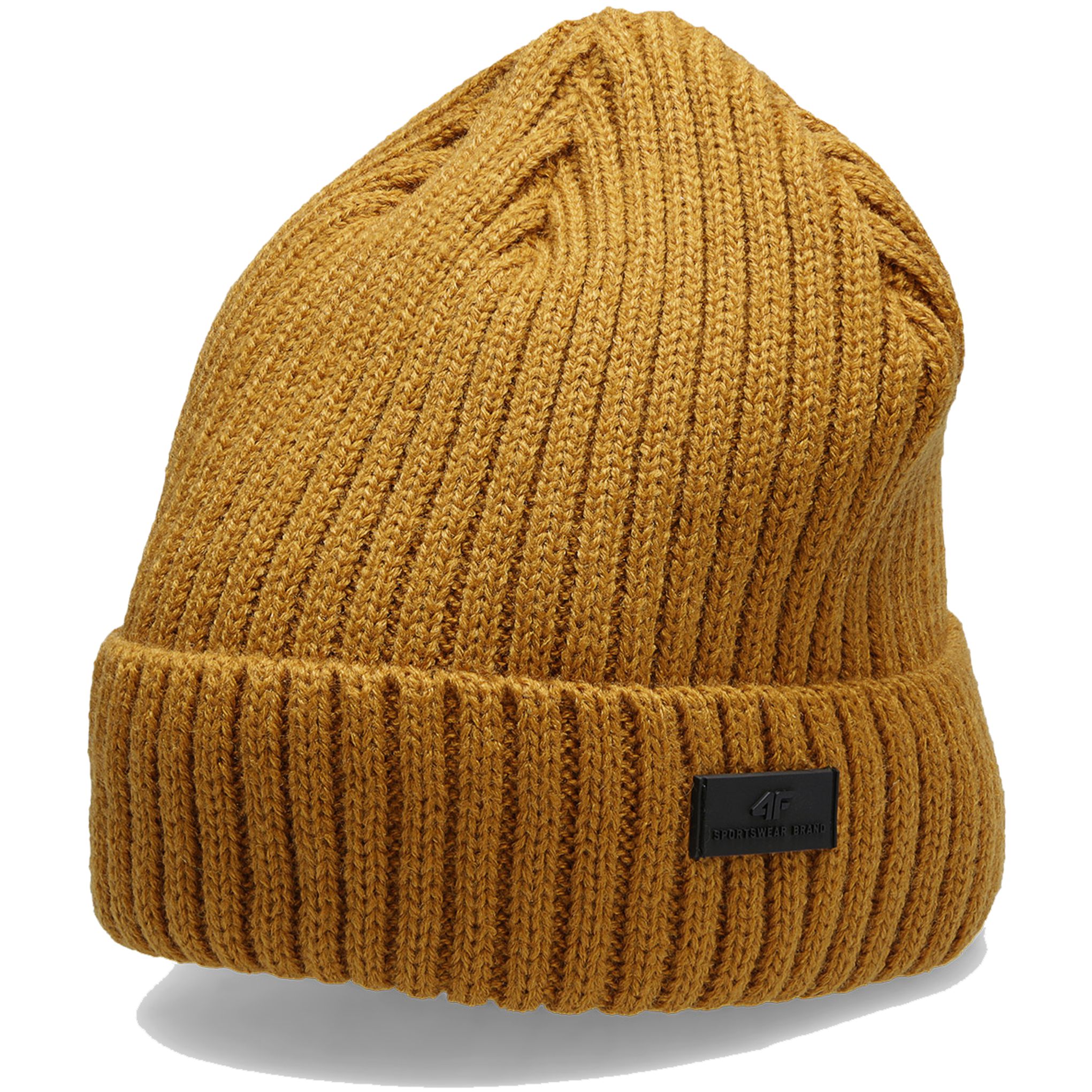 Zimná čiapka Beanie 4f Žltá L.