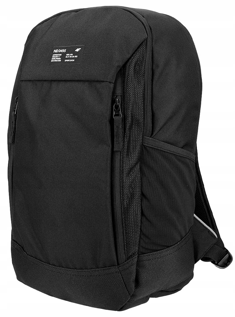 4f PCU005 School Backpack Black