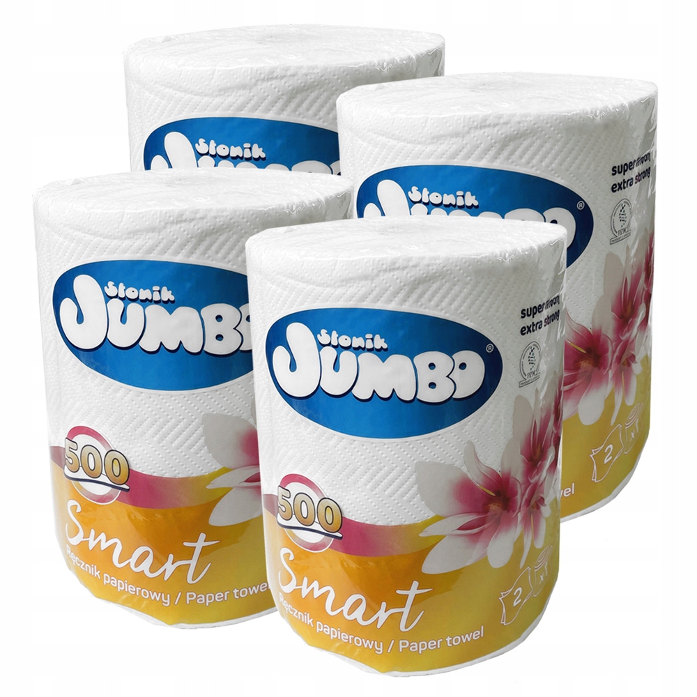 4x papierový uterák slon jumbo gigarka 100m