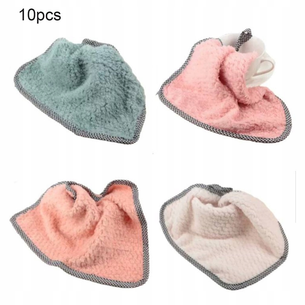5/10 kusov sú lacnejšie absorpčné handry vyrobené z mikroferov