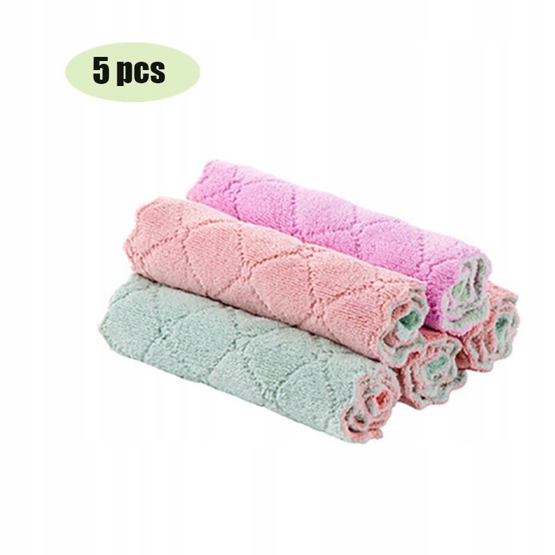 5 štýlov štýlu super absorpčného kuchynského tkaniny s