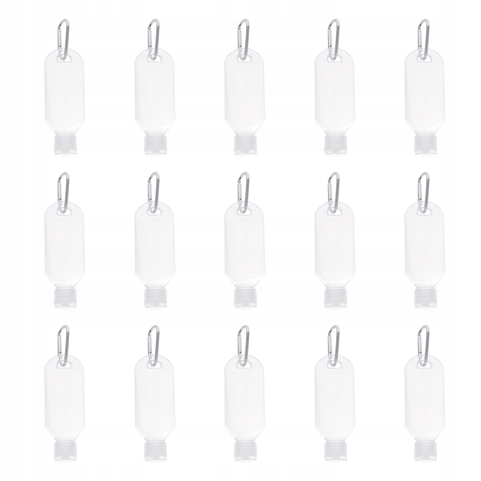 15 kusov 50 ml viacnásobnej výplne fliaš s