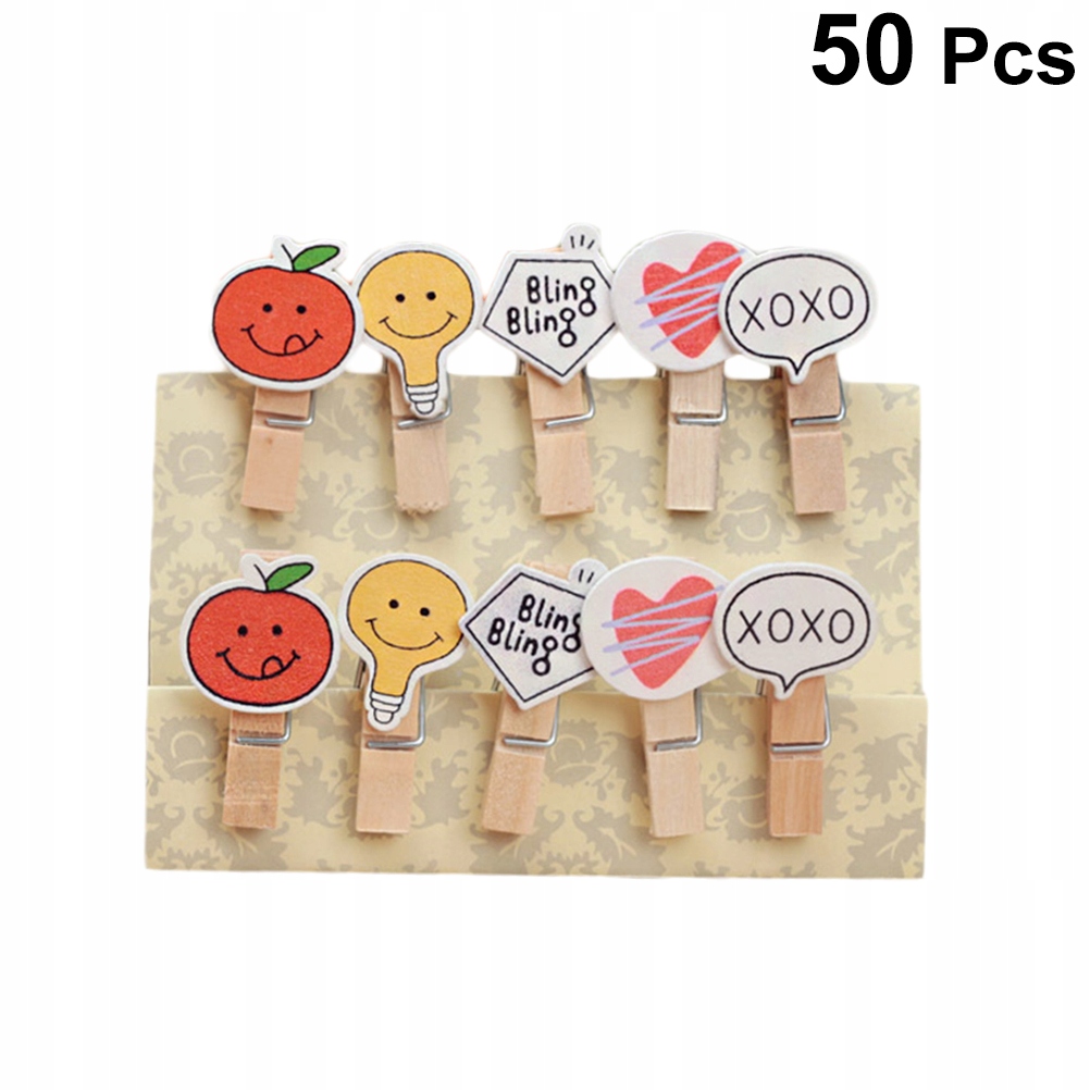 50 ks. Roztomilé mini remeselné klipy