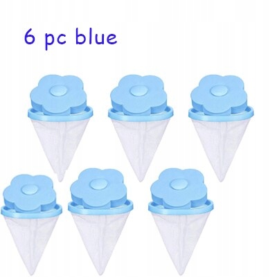 6 modrých kúzla práčky