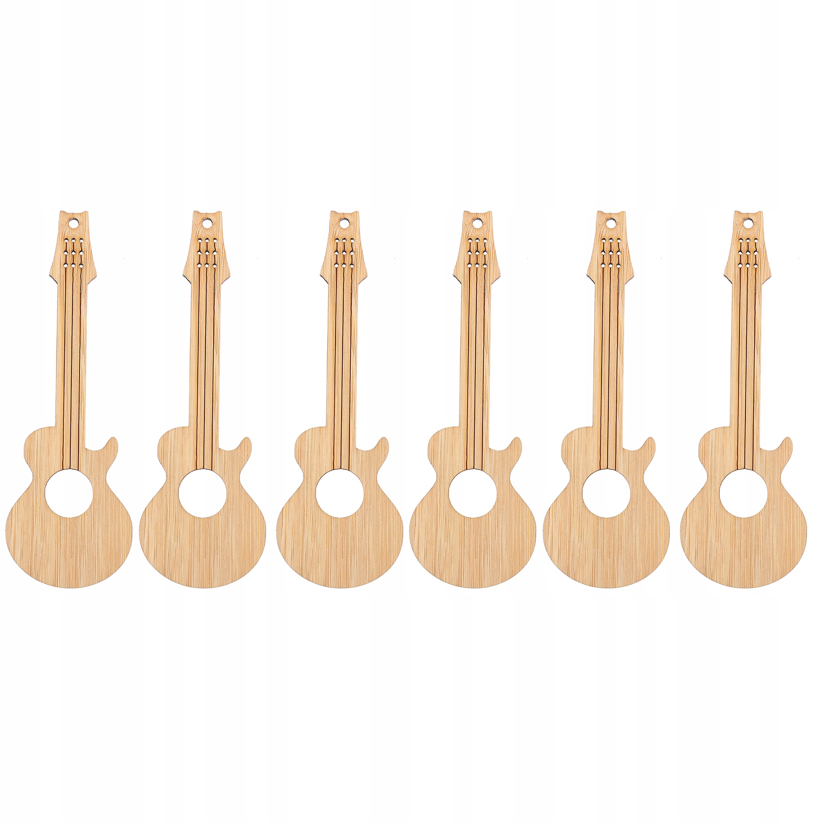 Drevené záložky na gitaru 6 PCS DIY