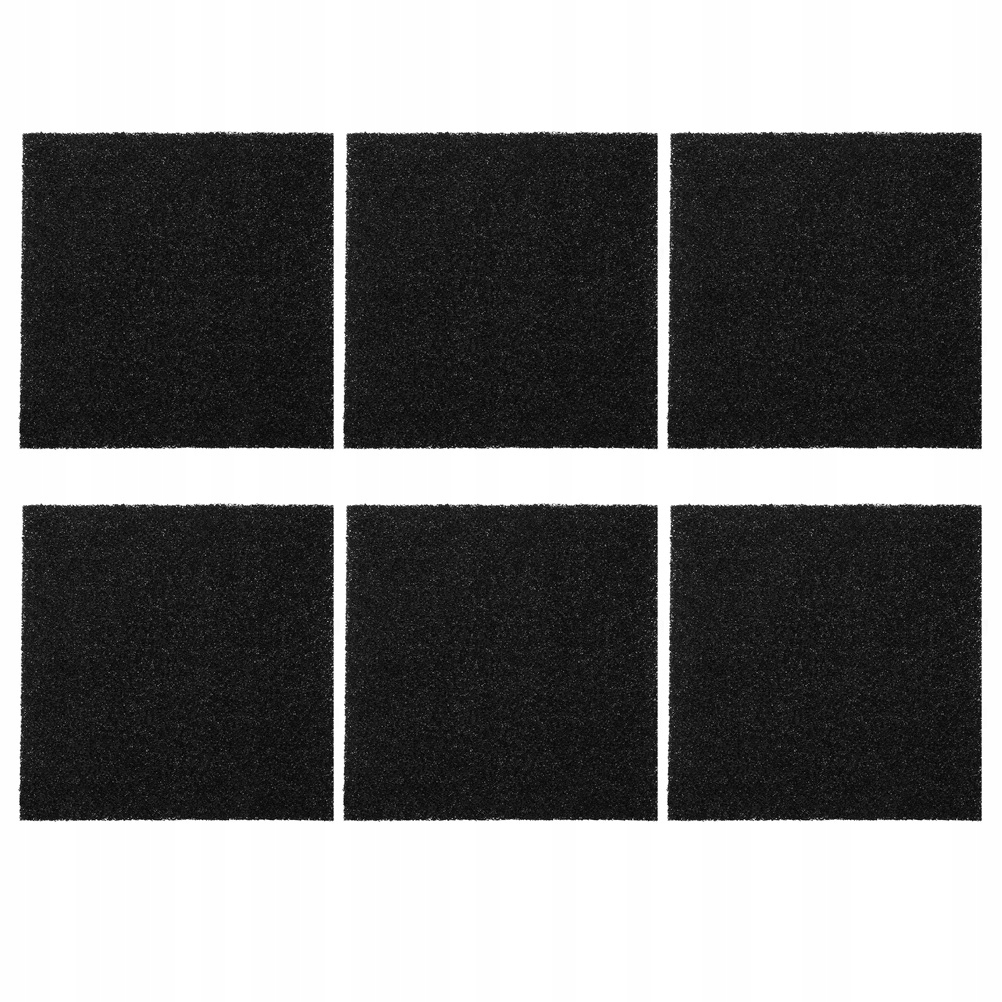 6PCS uhlíkové filtre vymeniteľné podložky pre