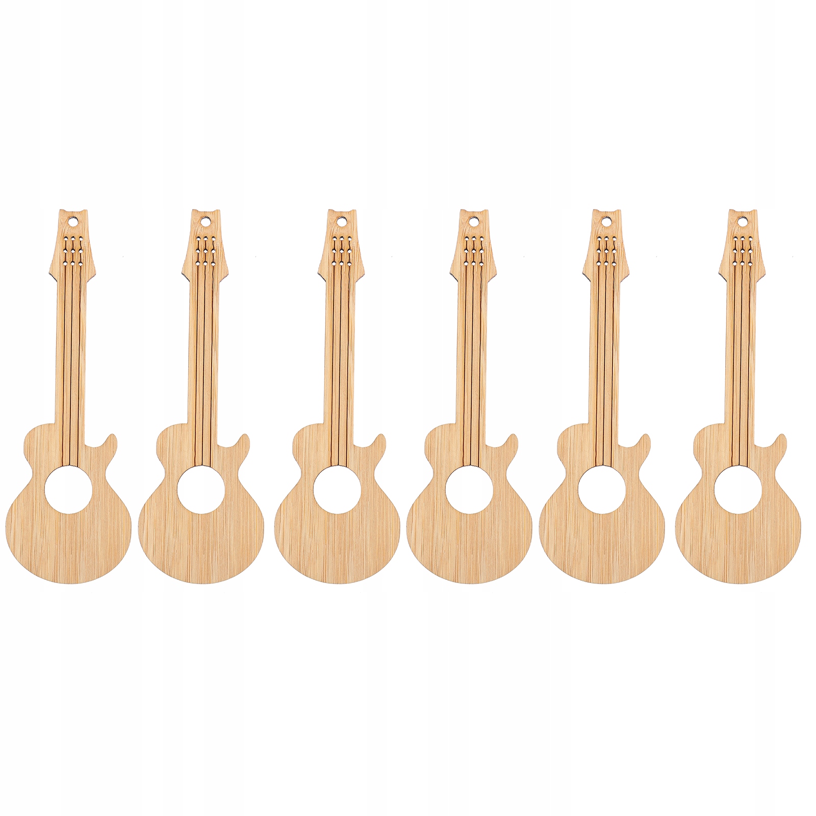 6 DIY kusy prázdne gitarové karty