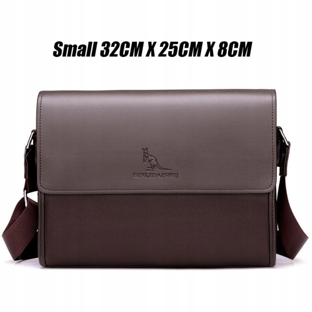 602 Brown Fashion Horizontal Pánsky obchodný priečinok T T
