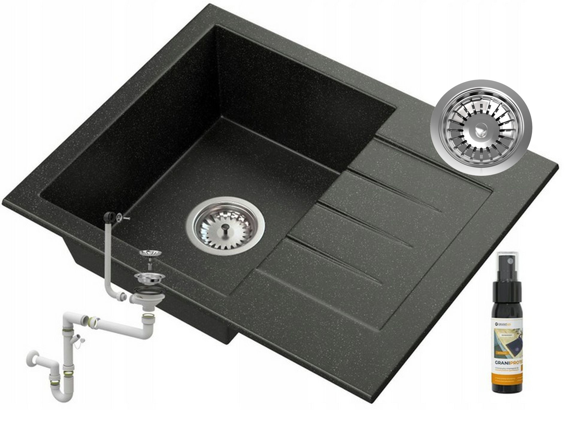 Kuchynská batéria - 6Colors Sink Siphon Siphon 1 komora