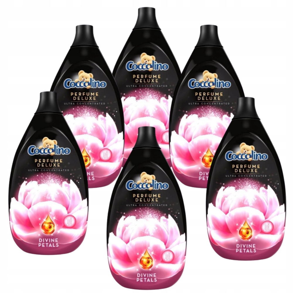 Aviváž - 6x Coccolino Parfum Deluxe pre oplachovanie DIV 870 ml