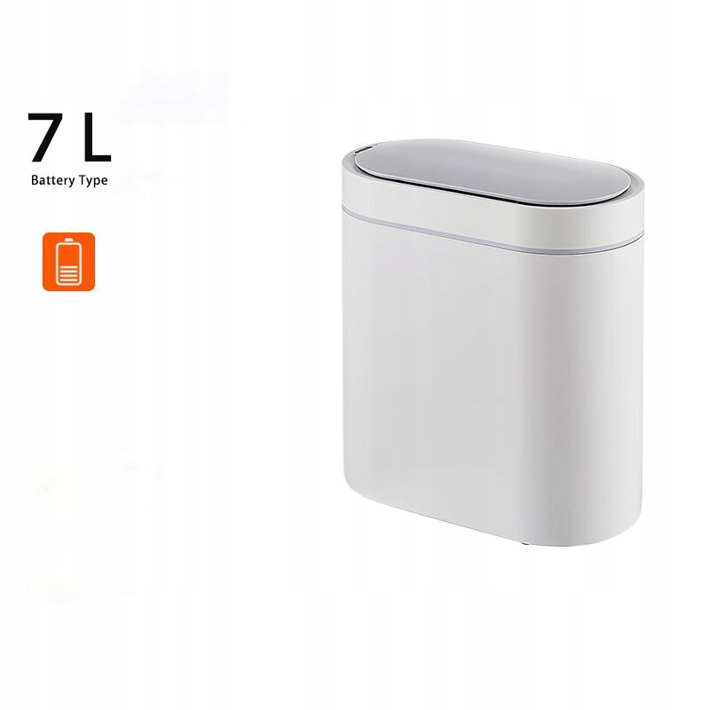 7L biely štýl 8l automatický odpad z odpadu