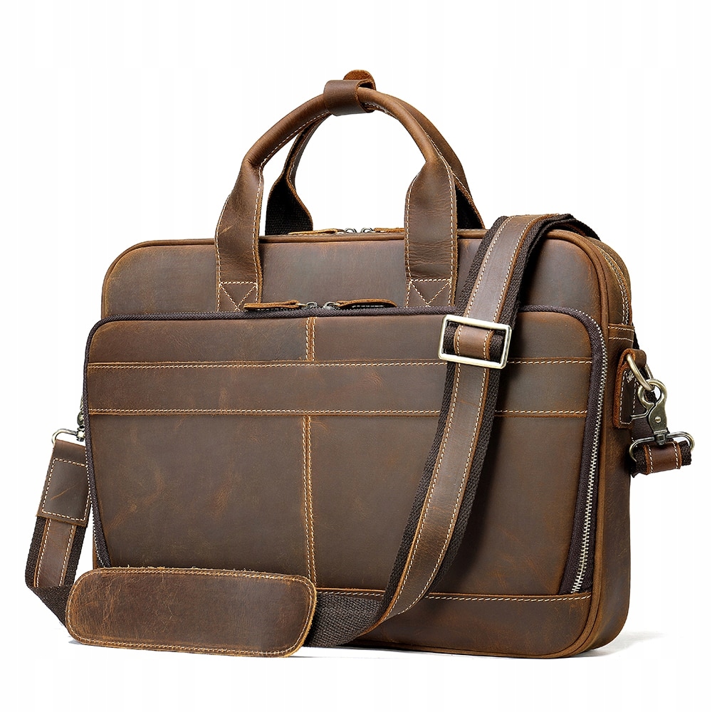 8368-COFFEE Westal Men's Folders Totes Pánska taška