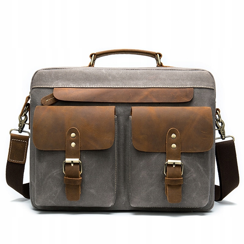 9772-Szary Westal Men's Airtise Men's Right Bag