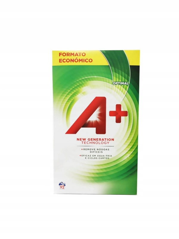 Prací prášok - A + OPTIMÁLNY PROSTREDNÍCTVO PROGRAMU Univerzálne 92 umývanie