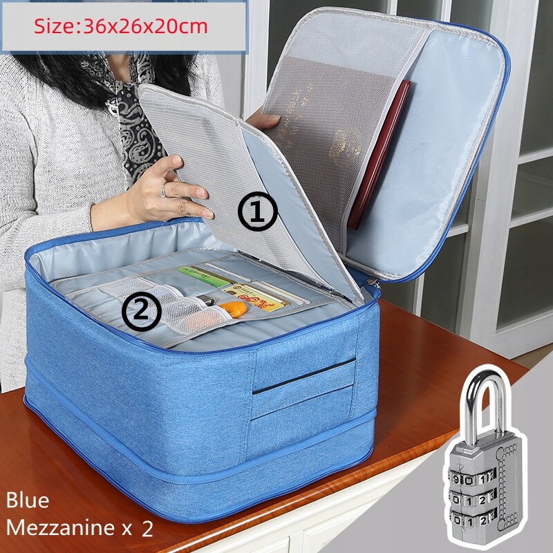 A3 Blue Universal Women's Weekend Folder
