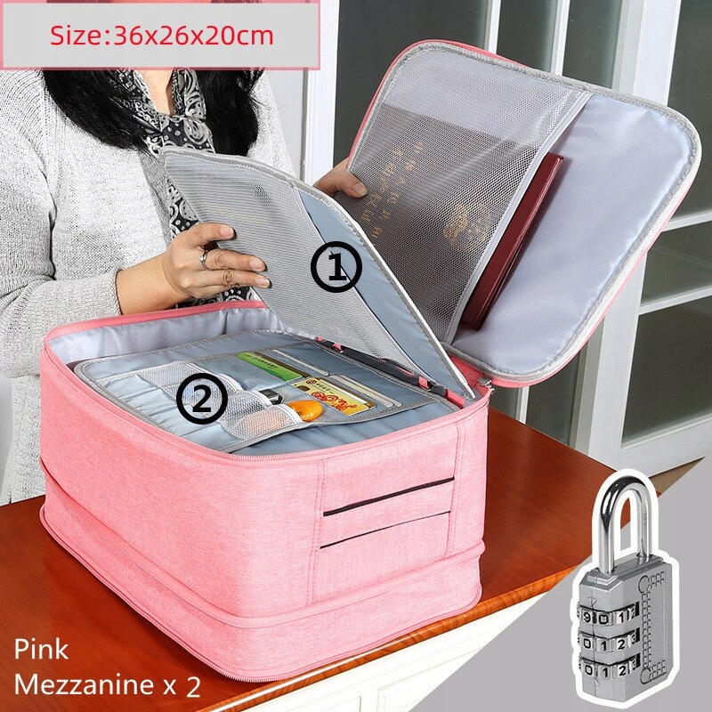 A3 Pink Universal Weekend Weekend Folder Under