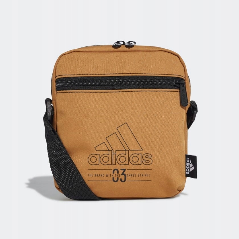 Adidas brilantné základné základy béžové, vrecko na čierne rameno