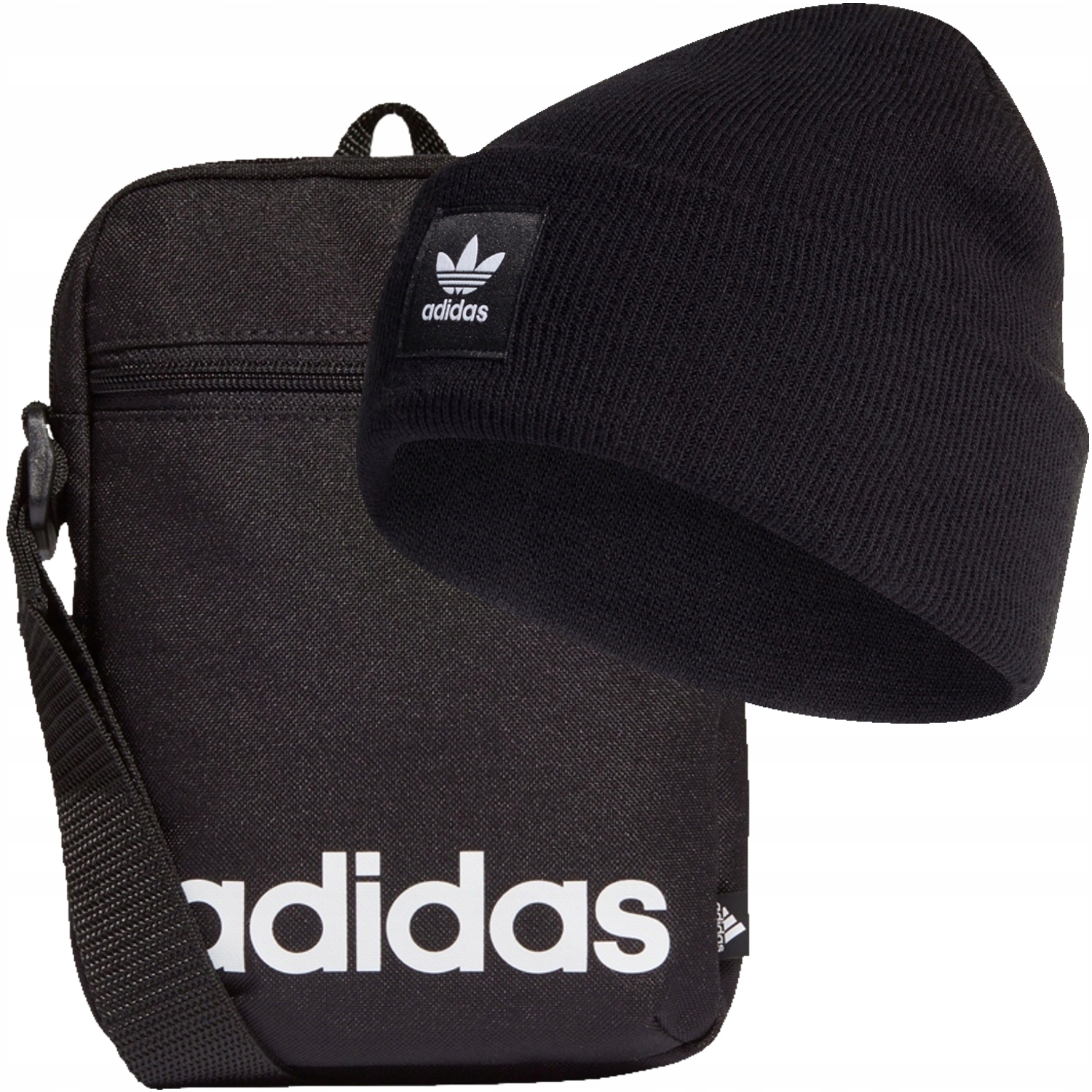 Nastaviť organizovať Adidas Cuff Beanie/Linear Black