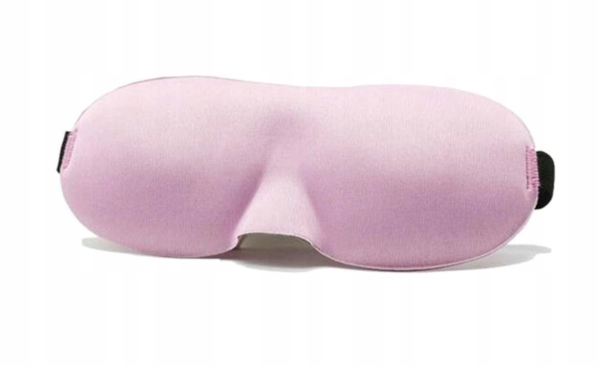 Maska na spanie - Polyester Polyester Aptel Ag198f ružová