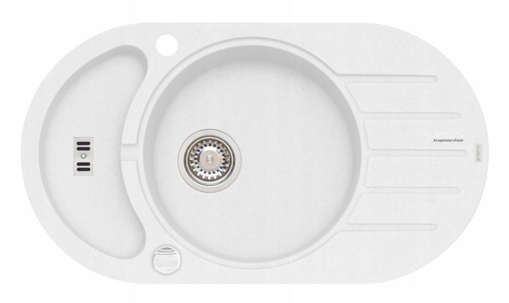 Kuchynská batéria - Alveus Niagara Granite Sink 50 biely