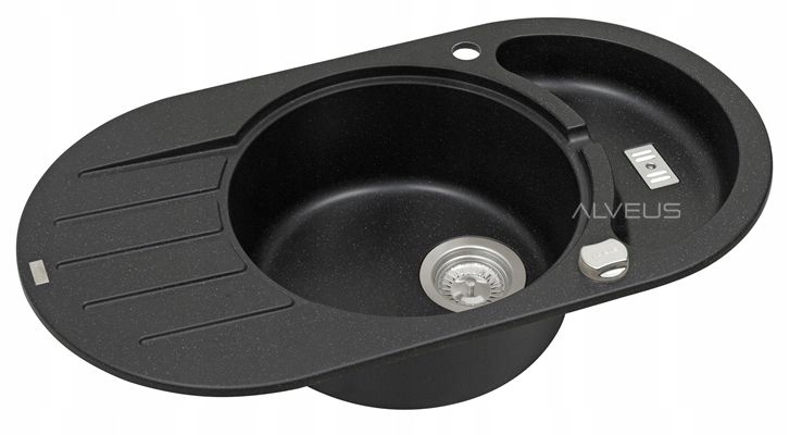Kuchynská batéria - Alveus Niagara Granite Sink 50 Čierne