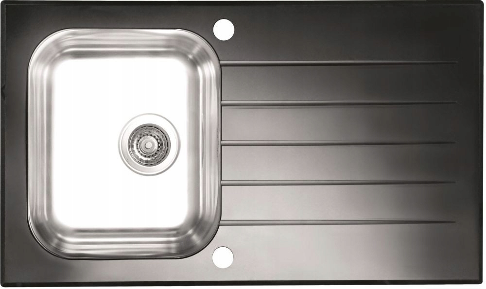 Kuchynská batéria - Alveus Glass Wink Glassix 10 Čierna