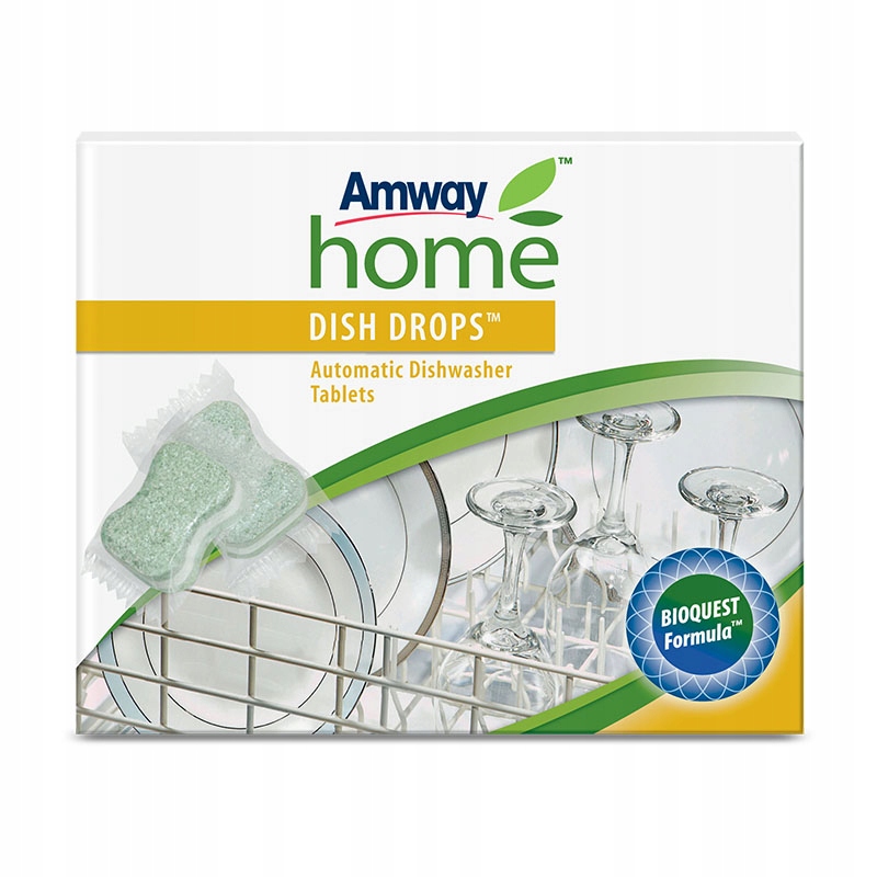 Tablety Amway pre umývačky riadu Dish kvapky Automatické