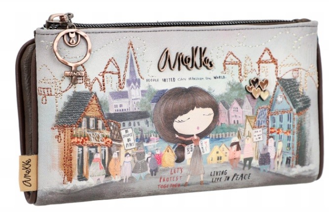 Peňaženka - Anekke Peňaženka Ekologická koža Multicolor 35809-907 - Dámsky produkt