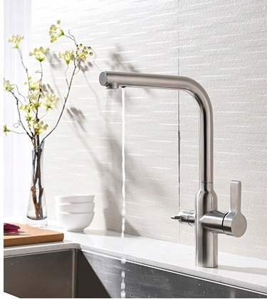Kuchynská batéria - Aquila Aurelis II plus Inox krásna oceľ 30% 5 rokov