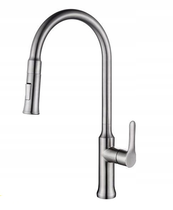 Kuchynská batéria - Aquila Nessie Pull-Down Inox vytiahol 30% 5 rokov +