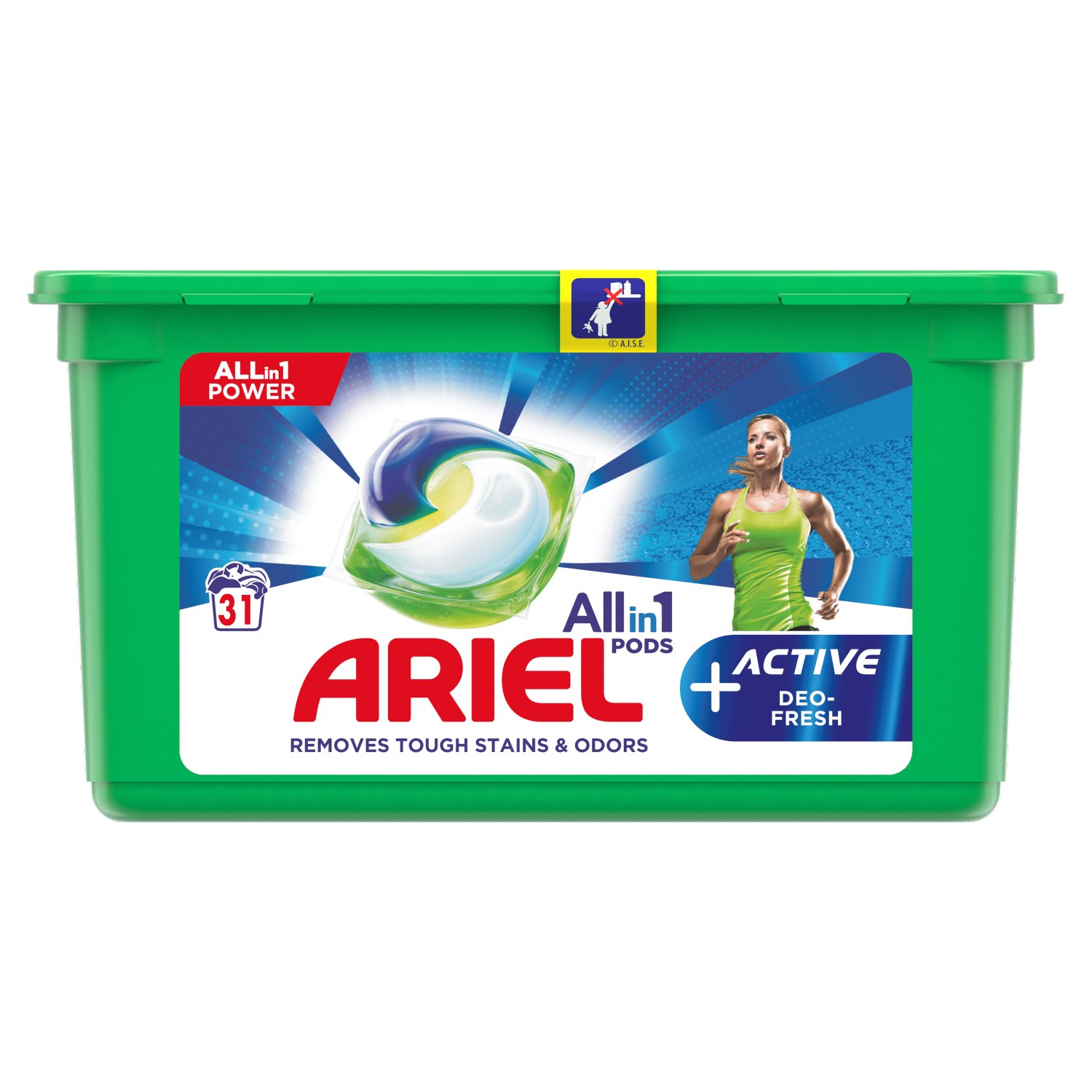 Pracie kapsuly a tablety - Ariel Allin1 PODS + OBCHODNÉ KAPIERY ODDIELY