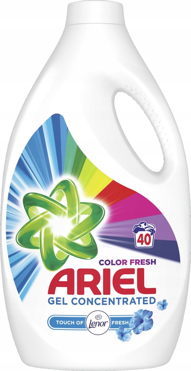 Prací gél - Ariel Color Comparous of Lenor umývacie kvapaliny 2.2L