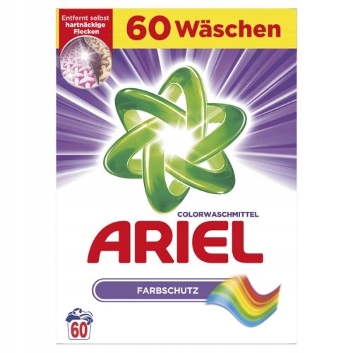 Prací prášok - Ariel Farba Prášková farba 60
