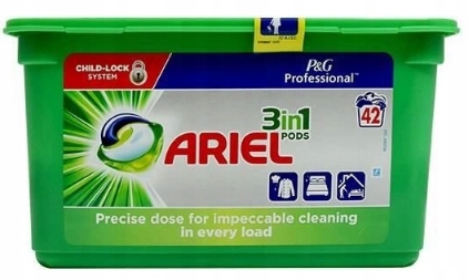Pracie kapsuly a tablety - Ariel univerzálne umývacie kapsuly 42ks 3IN1