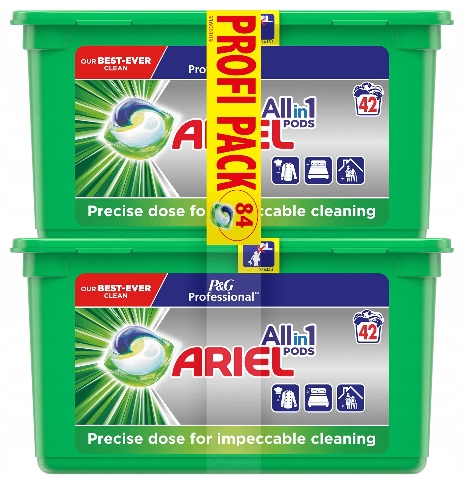 Pracie kapsuly a tablety - ARIEL PRAČNÉ Kapsule UNIVERZÁLNE 84 KS 3v1