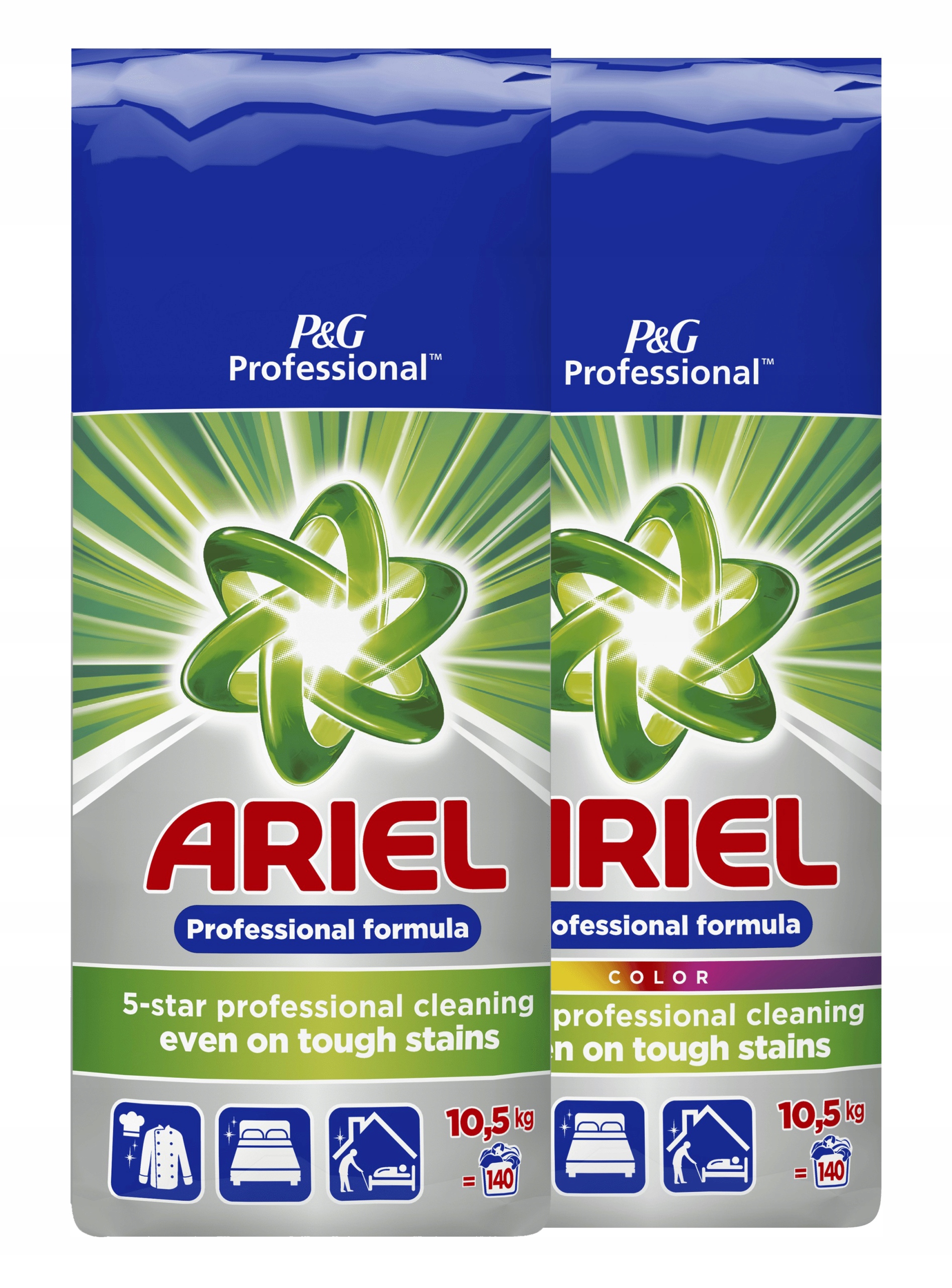 Prací prášok - ARIEL Prací prášok bežný, Farba 10,5 kg + 10,5 kg