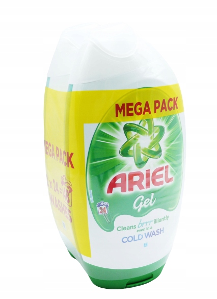 Prací gél - Ariel Regular - Pramentový gél 2x888ml 48 Pran UK