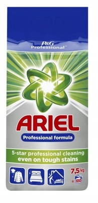 Prací prášok - Ariel prášok 7,5 kg Pravidelný 100 Professional bol