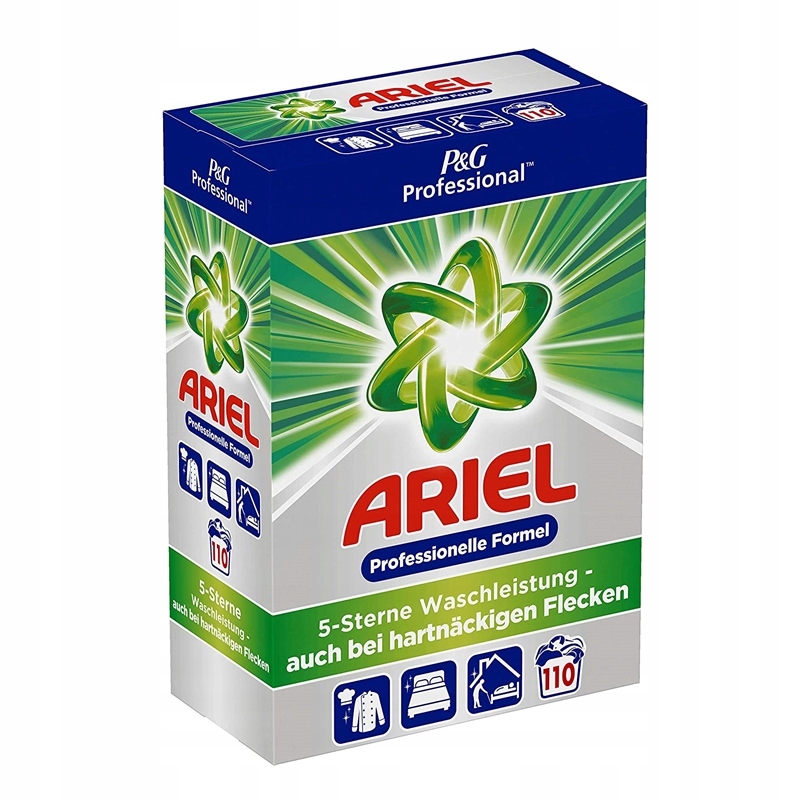 Prací prášok - Ariel umývanie prášku Univerzálne 7,15 kg 110PROME