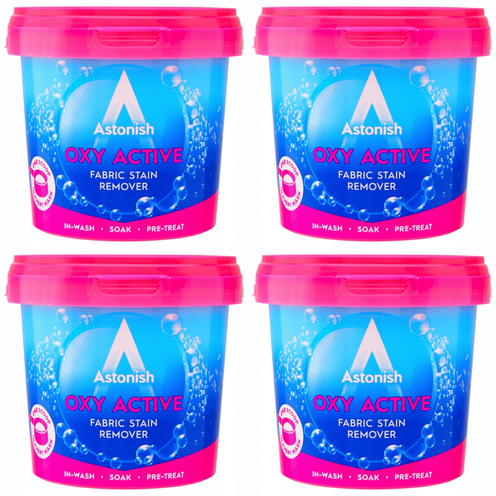 Odstraňovač škvŕn - Astonish Remover Oxy Prášok Rembric 4x1kg UK