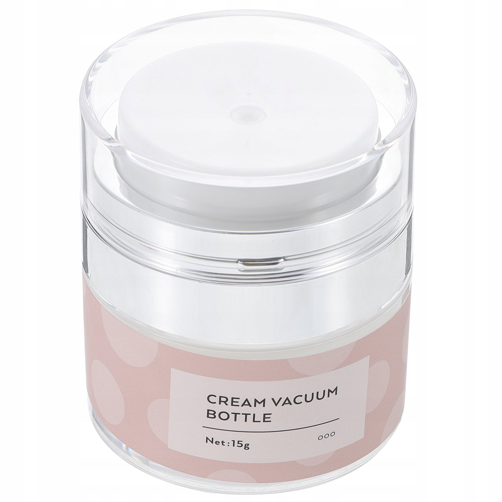 Airless Creams Container Empty JA make -up