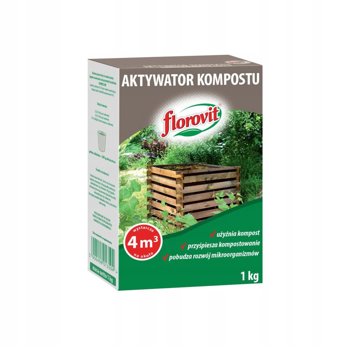 Kompost aktivátor 1 kg Florovit