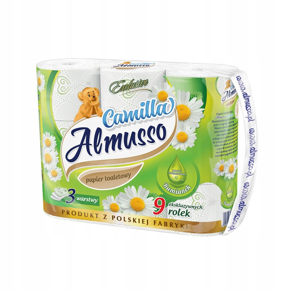 Almusso Camilla toaletný papier 3 vrstvené 9 ks