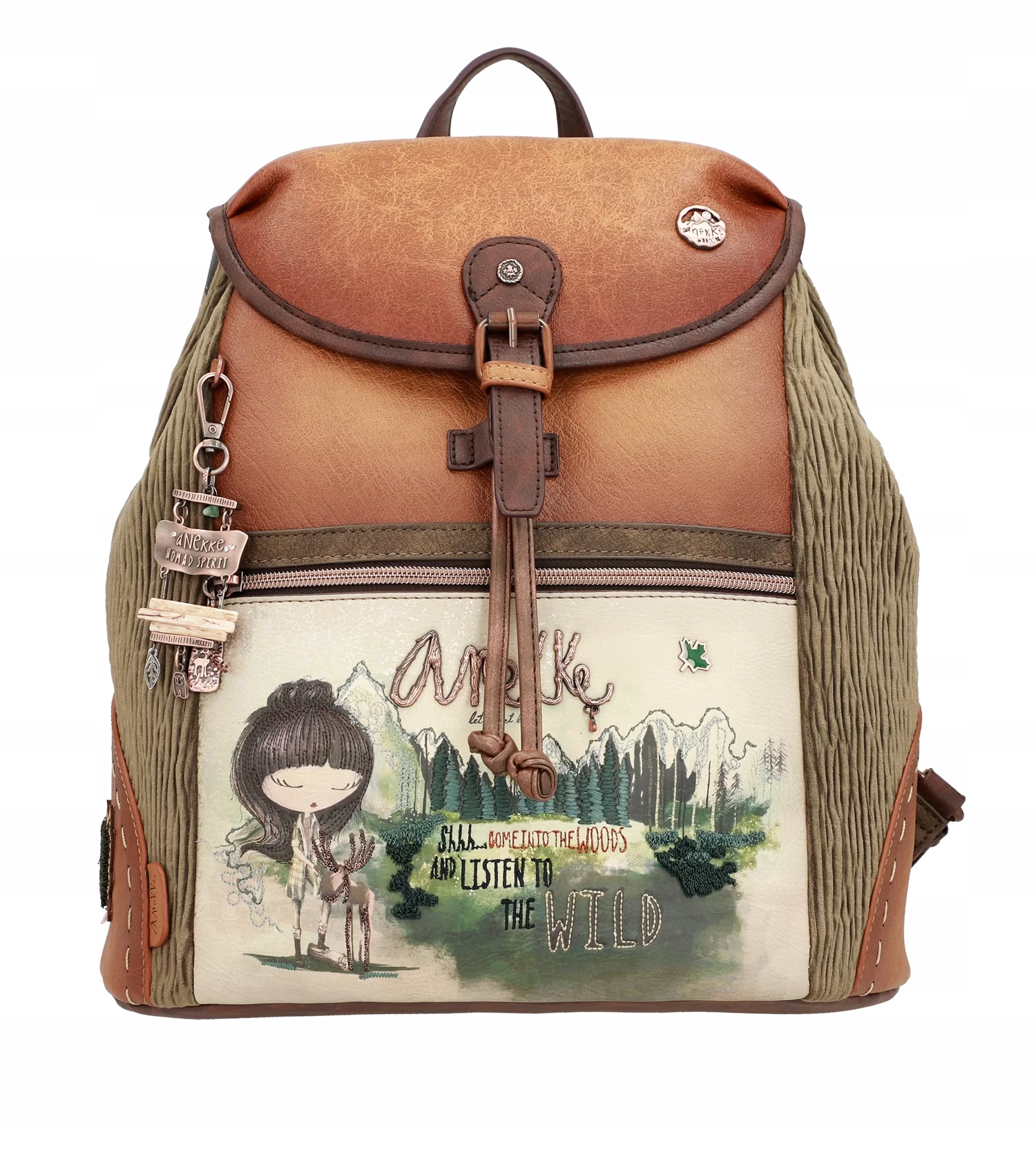 Anekke 35605-008 batoh Brown, viacfarebný