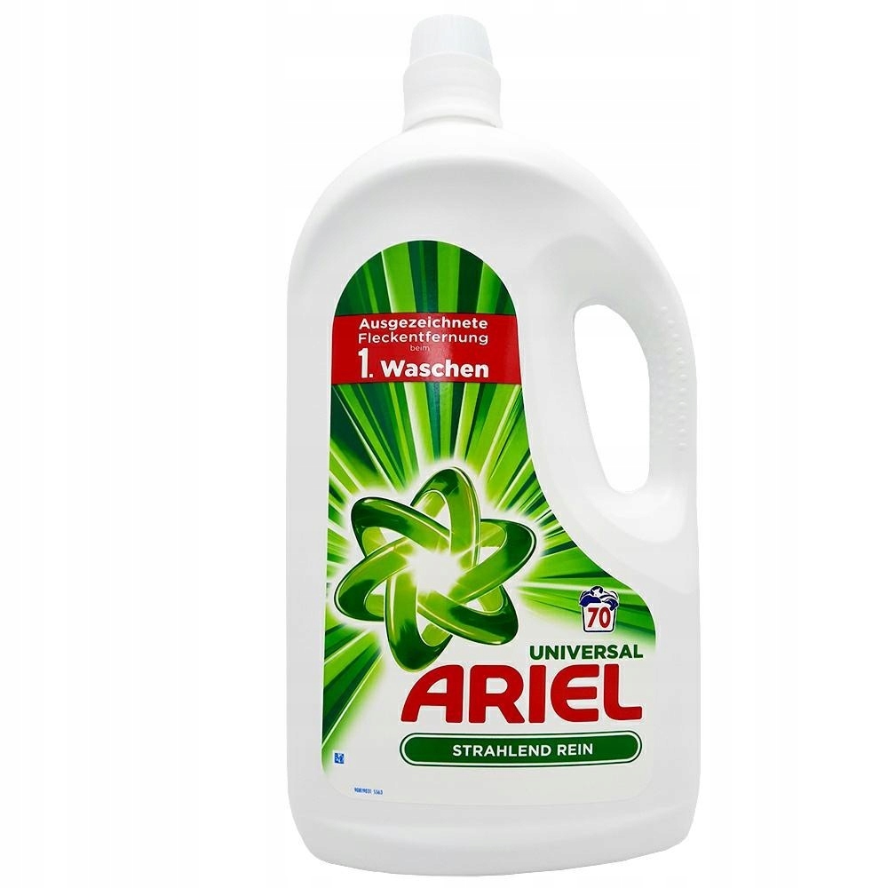Prací gél - Ariel 3,85 L - 70 Wernes - Universal.