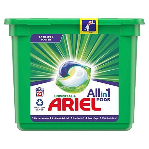 Pracie kapsuly a tablety - Ariel All-in-1 PODS balenie 22 kapsúl na pranie