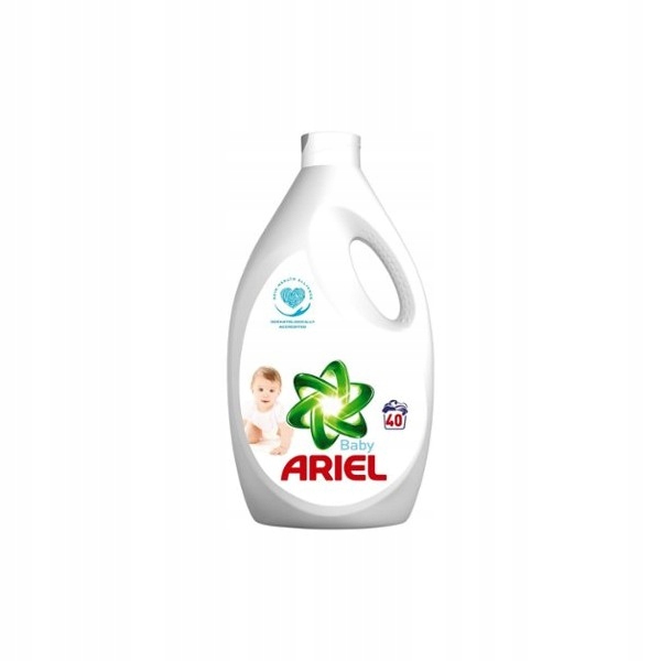 Prací gél - Ariel Baby umývanie tekutiny 40 Umyte 2,2l citlivé