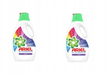 Prací gél - Ariel Color prací prostriedok 2x2,2l 80 pr