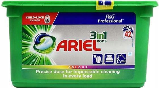 Pracie kapsuly a tablety - Ariel originálne 3in1 kapsuly na umývanie farby