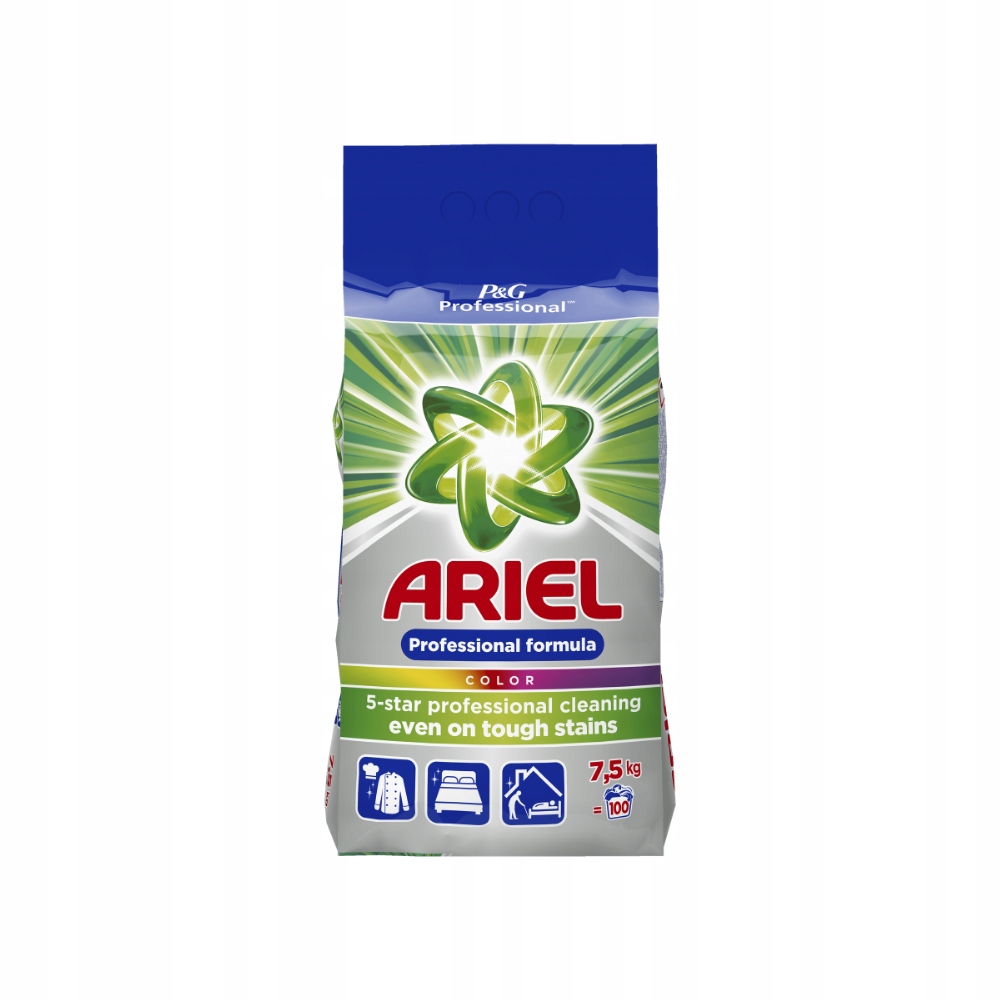 Prací prášok - Ariel Pro Farebné umývanie 7,5 kg 100 WASCE